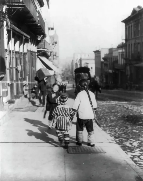 Framed Print : Chinatown, San Francisco, California, 1903. Creator: Frances Benjamin Johnston Framed Print : Chinatown, San Francisco, California, 1903. Creator: Frances Benjamin Johnston