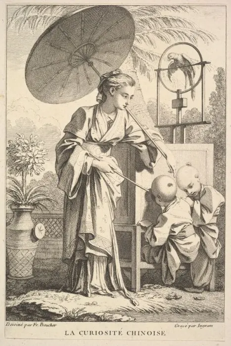 Framed Print : Chinese Curiosities, 1741-63. Creator: John Ingram Framed Print : Chinese Curiosities, 1741-63. Creator: John Ingram