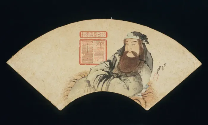 Framed Print : The Chinese God of War. Artist: Hokusai, Katsushika (1760-1849) Framed Print : The Chinese God of War. Artist: Hokusai, Katsushika (1760-1849)