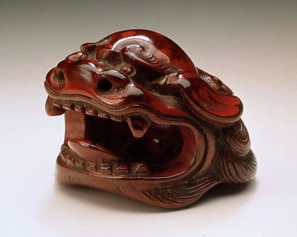 Chinese Lion Mask, 18th century. Creator: Unknown