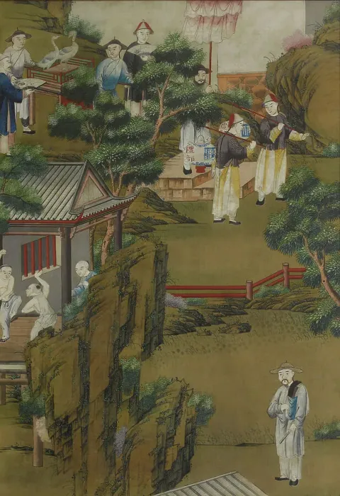 Framed Print : Chinese painting. Creator: Unknown Framed Print : Chinese painting. Creator: Unknown