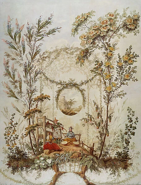 Chinoiserie, between 1765 and 1767. Creator: Jean-Baptiste Pillement