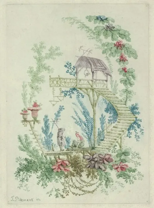 Framed Print : Chinoiserie from Nouvelle Suite de Cahiers de Dessins Chinois, 1790-99 Framed Print : Chinoiserie from Nouvelle Suite de Cahiers de Dessins Chinois, 1790-99