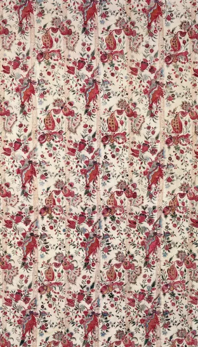 Framed Print : Chintz Curtain, India, First quarter 18th century. Creator: Unknown Framed Print : Chintz Curtain, India, First quarter 18th century. Creator: Unknown