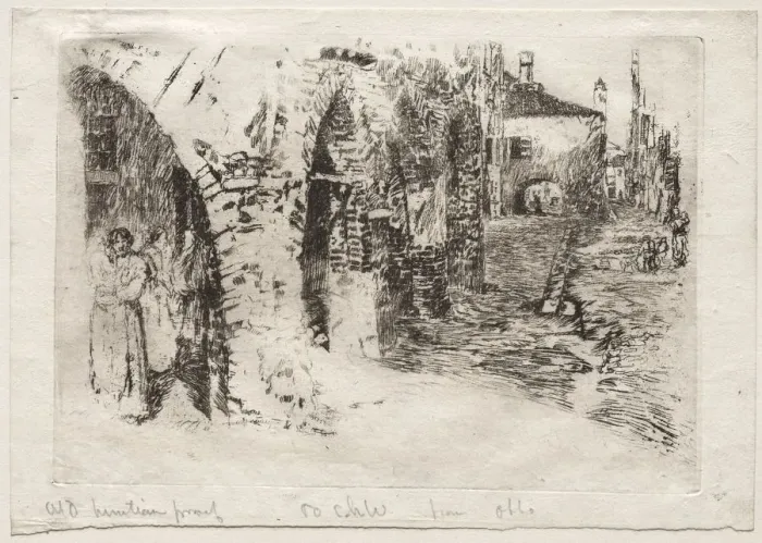 Framed Print : Chioggia, 1880. Creator: Otto H. Bacher (American, 1856-1909) Framed Print : Chioggia, 1880. Creator: Otto H. Bacher (American, 1856-1909)