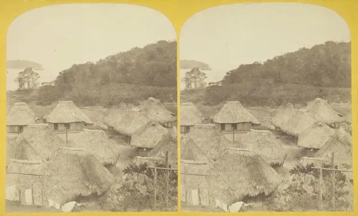 Framed Print : Chipagana, From the Hills, 1870 / 71. Creator: Anthony & Company Framed Print : Chipagana, From the Hills, 1870 / 71. Creator: Anthony & Company