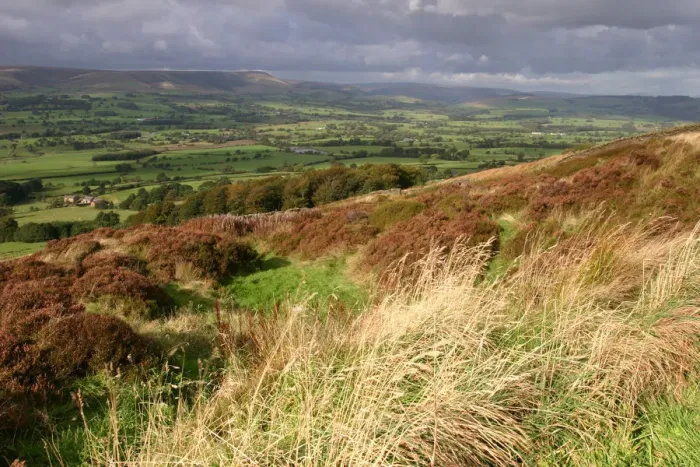 Framed Print : Chipping Vale from Longridge Fell, Lancashire