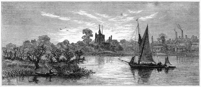 Framed Print : Chiswick, London, 1880. Artist: Robert Taylor Pritchett Framed Print : Chiswick, London, 1880. Artist: Robert Taylor Pritchett
