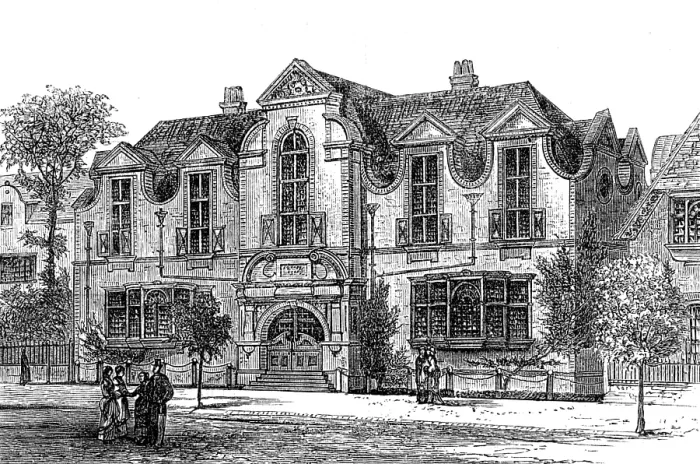 Framed Print : The Chiswick School of Art, 1881. Creator: Unknown Framed Print : The Chiswick School of Art, 1881. Creator: Unknown