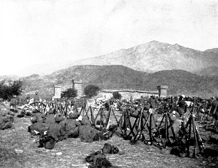 Framed Print : The Chitral Campaign: Fort Sadu, Third Brigade of 25th Punjab Infantry, under General Gatacre, 1895. Creator: Unknown Framed Print : The Chitral Campaign: Fort Sadu, Third Brigade of 25th Punjab Infantry, under General Gatacre, 1895. Creator: Unknown