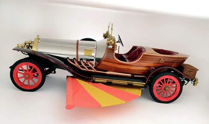 Framed Print : Chitty Chitty Bang Bang film car replica Framed Print : Chitty Chitty Bang Bang film car replica