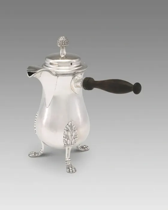 Framed Print : Chocolate or Coffee Pot, 1837 / 52. Creator: Jehu & William L. Ward Framed Print : Chocolate or Coffee Pot, 1837 / 52. Creator: Jehu & William L. Ward