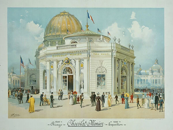 Chocolate-Menier Pavilion, World's Columbian Exposition, Chicago, Illinois