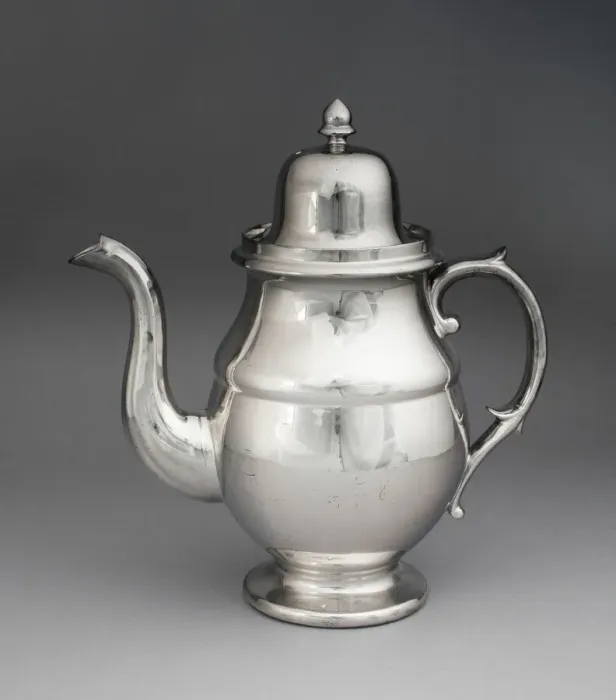 Framed Print : Chocolate Pot, Staffordshire, 1810 / 20. Creator: Staffordshire Potteries Framed Print : Chocolate Pot, Staffordshire, 1810 / 20. Creator: Staffordshire Potteries