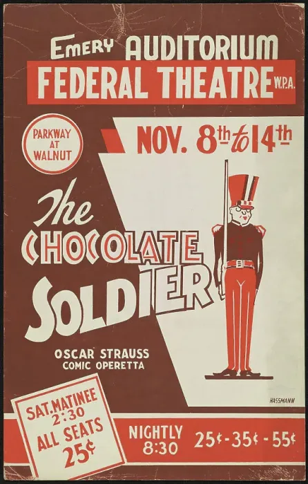 Framed Print : The Chocolate Soldier, [193-]. Creator: Unknown
