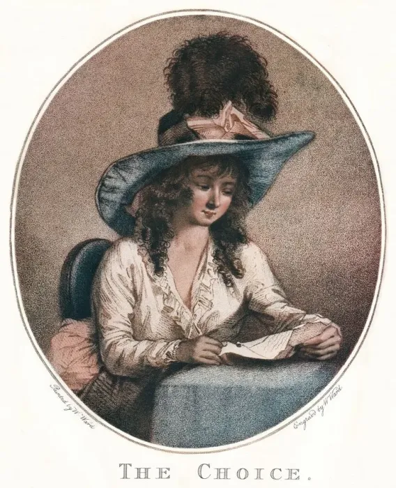 Framed Print : The Choice, c18th century. Artist: William Ward Framed Print : The Choice, c18th century. Artist: William Ward