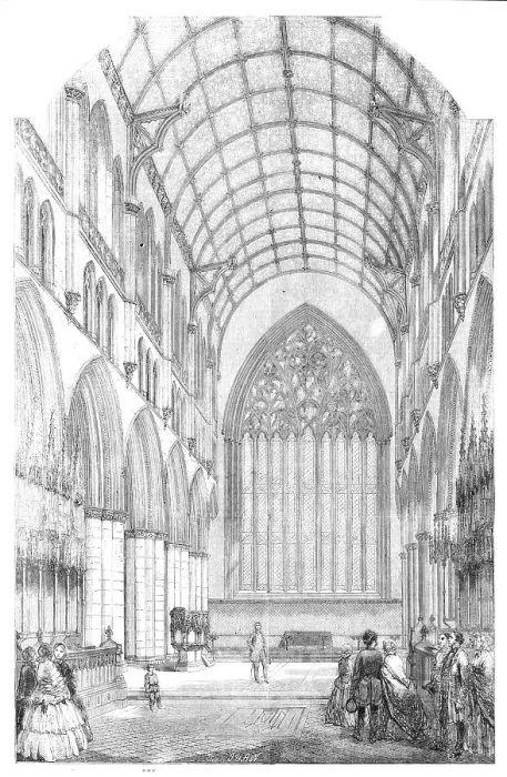 Framed Print : The Choir of the Cathedral Church of St. Mary, Carlisle, restored, 1857. Creator: J. & A.W.. The Choir of the Cathedral Church of St. Mary, Carlisle, restored, 1857. Creator: J. & A.W Framed Print : The Choir of the Cathedral Church of St. Mary, Carlisle, restored, 1857. Creator: J. & A.W.. The Choir of the Cathedral Church of St. Mary, Carlisle, restored, 1857. Creator: J. & A.W