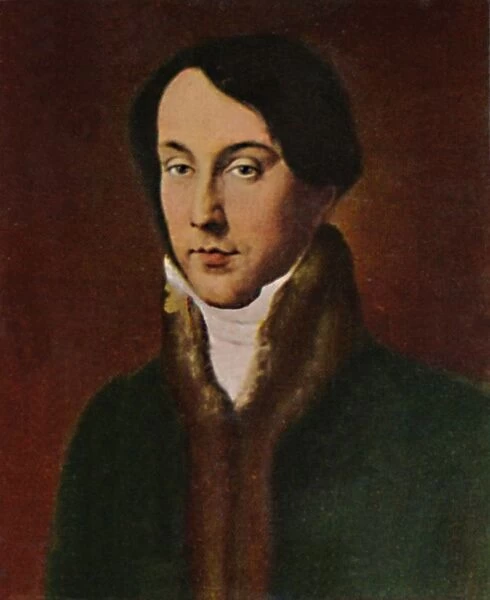 Chopin 1810-1849. - Gemalde von Hayez, 1934