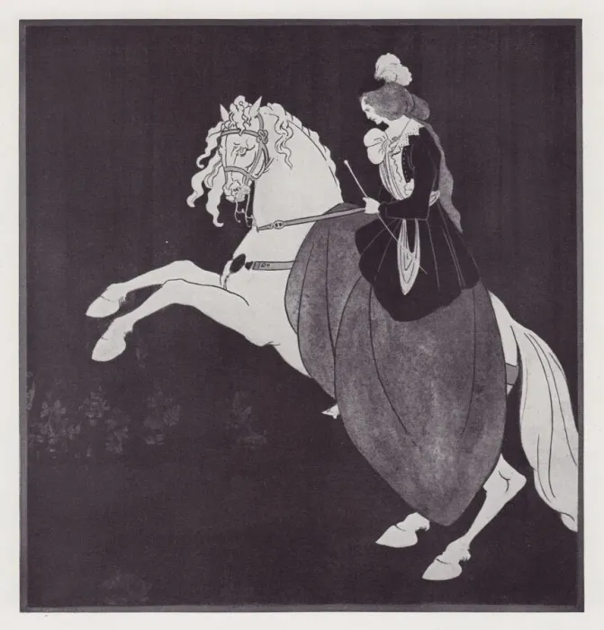 Framed Print : Chopin Ballade III, Op. 47, 1895. Creator: Aubrey Beardsley Framed Print : Chopin Ballade III, Op. 47, 1895. Creator: Aubrey Beardsley