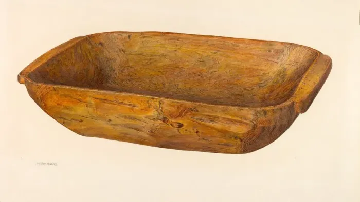 Framed Print : Chopping Bowl, c. 1941. Creator: Hester Duany Framed Print : Chopping Bowl, c. 1941. Creator: Hester Duany