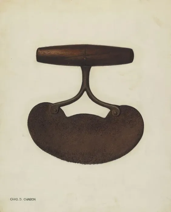Framed Print : Chopping Knife, c. 1940. Creator: Charles Charon Framed Print : Chopping Knife, c. 1940. Creator: Charles Charon