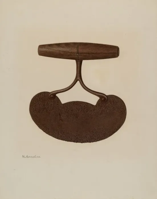 Framed Print : Chopping Knife, c. 1941. Creator: Nicholas Amantea Framed Print : Chopping Knife, c. 1941. Creator: Nicholas Amantea