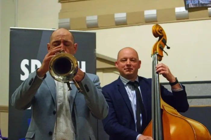Framed Print : Chris Coull and Dan Sheppard, Eastbourne Jazz Festival, Leaf Hall, East Sussex, 30 Sep 2018 Framed Print : Chris Coull and Dan Sheppard, Eastbourne Jazz Festival, Leaf Hall, East Sussex, 30 Sep 2018