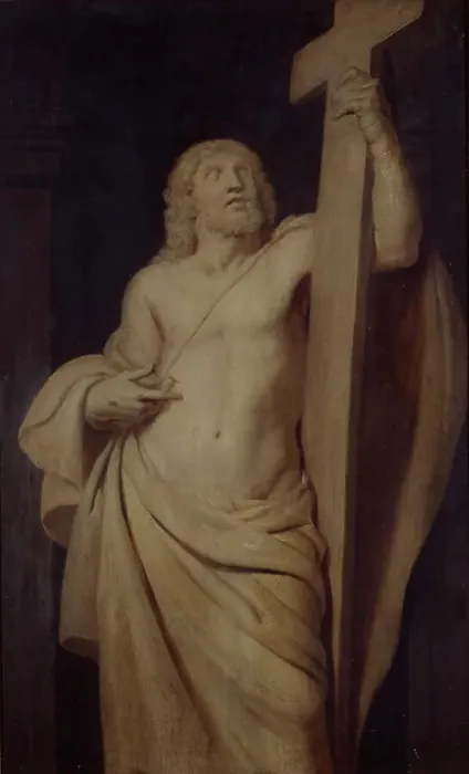 Framed Print : Christ, 1620. Creator: Cornelis de Vos Framed Print : Christ, 1620. Creator: Cornelis de Vos