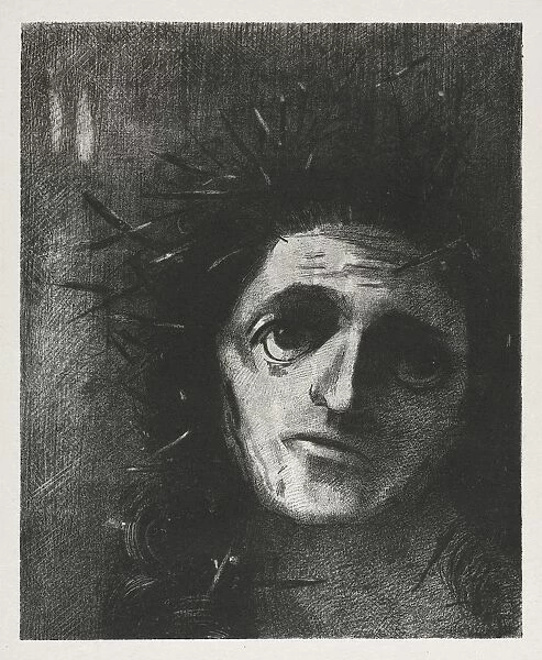 Christ, 1887. Creator: Odilon Redon (French, 1840-1916);Lemercier & Cie