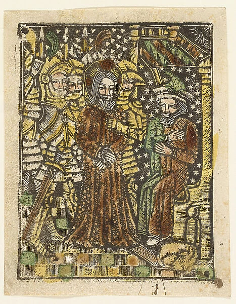 Christ before Annas, 1460-65. Creator: Unknown