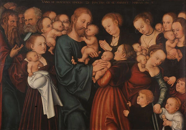 Christ Blessing the Children (Let the little children come to me), after 1537