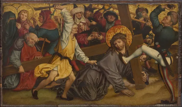 Framed Print : Christ Carrying the Cross, 1500 / 15. Creator: Hans Maler Framed Print : Christ Carrying the Cross, 1500 / 15. Creator: Hans Maler