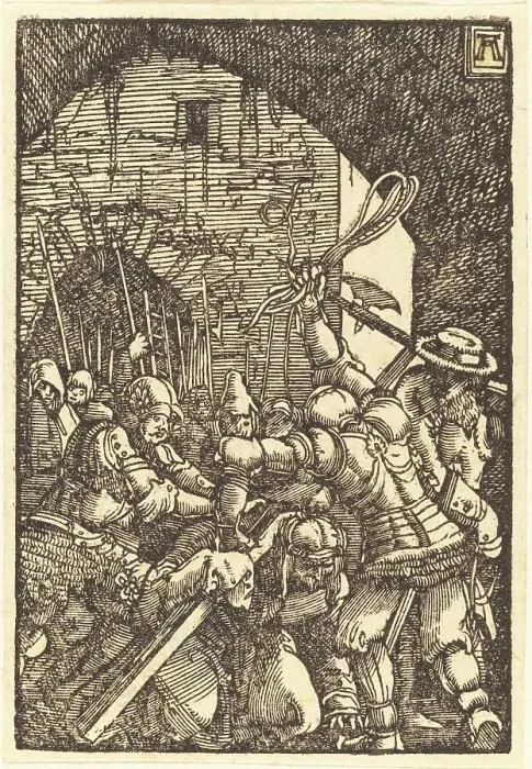 Framed Print : Christ Carrying the Cross, c. 1513. Creator: Albrecht Altdorfer Framed Print : Christ Carrying the Cross, c. 1513. Creator: Albrecht Altdorfer