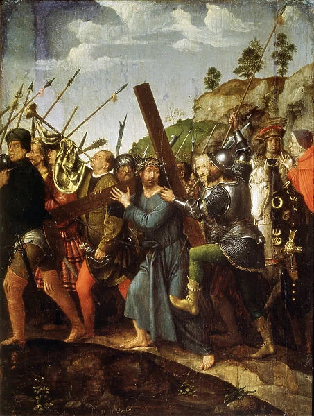 Christ Carrying the Cross, c1518-c1525. Artist: Michael Sittow