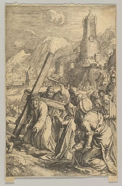 Christ Carrying the Cross, from The Passion of Christ, ca. 1623