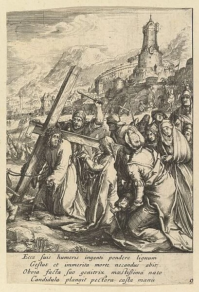 Christ Carrying the Cross, from 'The Passion of Christ', mid 17th century