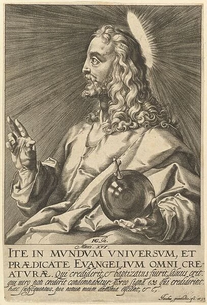 Christ, from Christ and the Twelve Apostles, before 1609. Creator: Jacques Granthomme