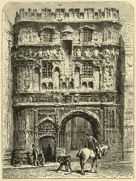 Christ Church Gateway, 1898. Creator: Unknown