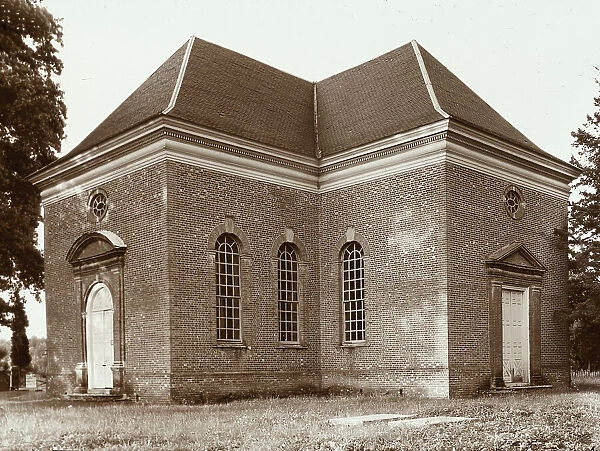 Christ Church, Kilmarnock vicinity, Lancaster County, Virginia, between c1930 and 1939. Creator: Frances Benjamin Johnston