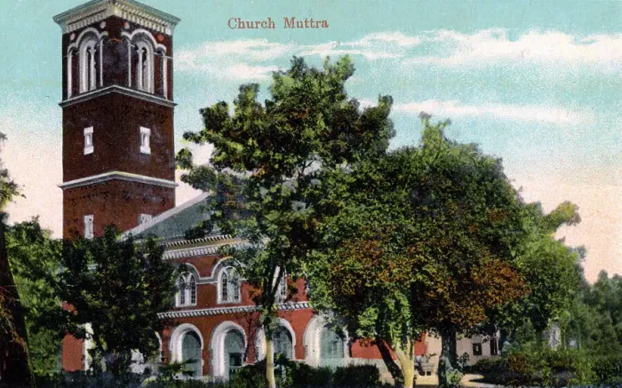 Framed Print : Christ Church, Muttra, India, 20th century Framed Print : Christ Church, Muttra, India, 20th century