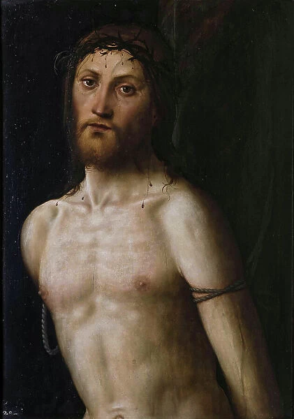 Christ at the Column, 15th century. Creator: Costa, Lorenzo (1460-1535)