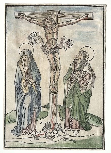 Christ on the Cross, 1400s. Creator: Unknown