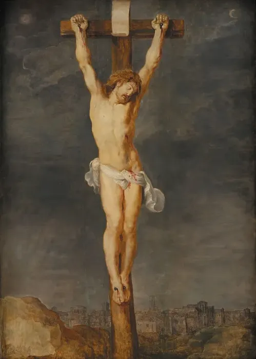 Framed Print : Christ on the Cross, 1592-1633. Creator: Peter Paul Rubens Framed Print : Christ on the Cross, 1592-1633. Creator: Peter Paul Rubens