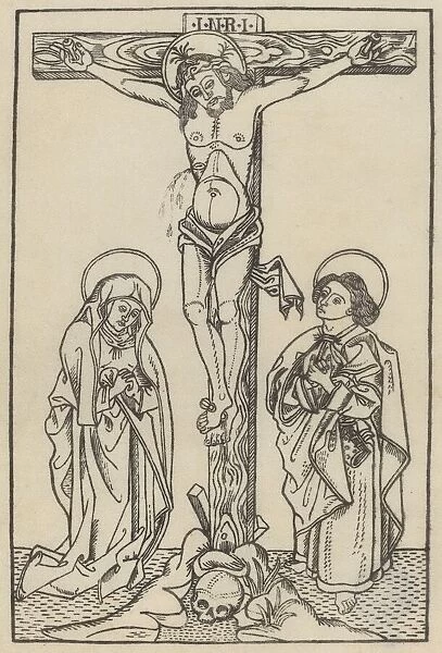 Christ on the Cross, c. 1480  /  1500. Creator: Unknown