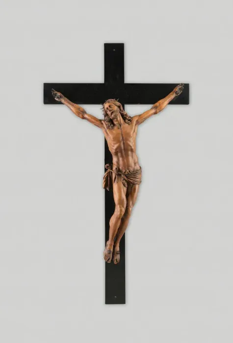 Framed Print : Christ on the Cross, c. 1650. Creator: Unknown Framed Print : Christ on the Cross, c. 1650. Creator: Unknown
