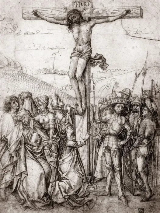 Framed Print : Christ on the Cross, c1480 Framed Print : Christ on the Cross, c1480