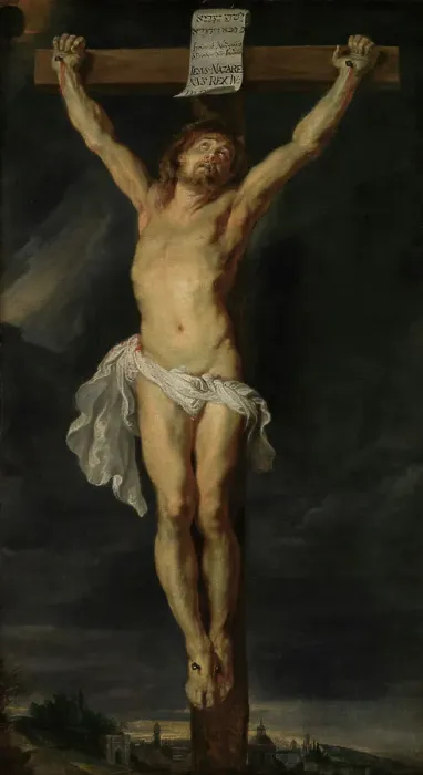 Framed Print : Christ on the Cross, c1620s. Creator: Peter Paul Rubens Framed Print : Christ on the Cross, c1620s. Creator: Peter Paul Rubens