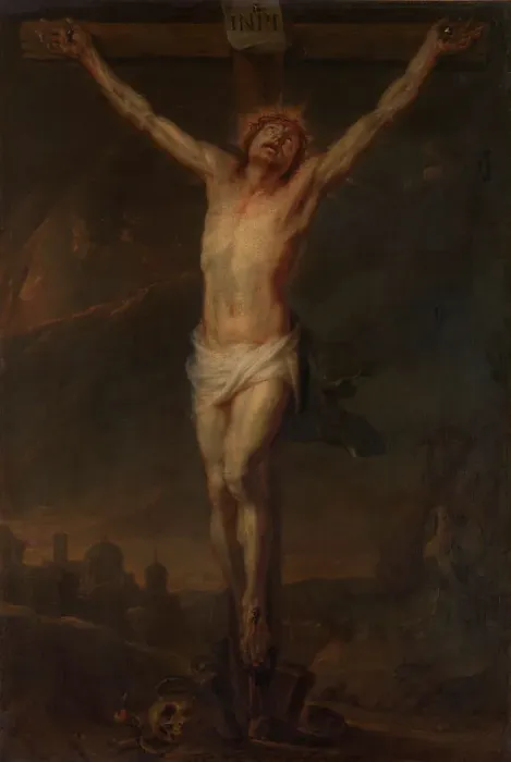 Framed Print : Christ on the Cross. Creator: Abraham Jansz van Diepenbeeck Framed Print : Christ on the Cross. Creator: Abraham Jansz van Diepenbeeck