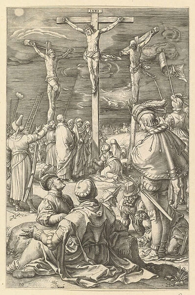 Christ on the Cross, from The Passion of Christ, ca. 1598-1617. Creator: Unknown