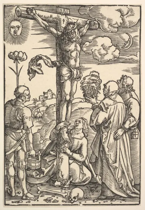 Framed Print : Christ on the Cross with the Virgin and Saints Longinus, Mary Magdalen and John, 1505 Framed Print : Christ on the Cross with the Virgin and Saints Longinus, Mary Magdalen and John, 1505